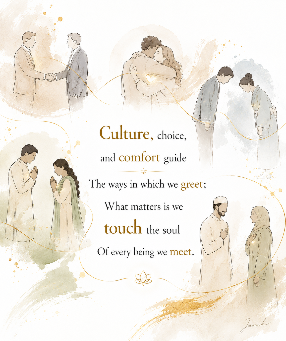 What Matters Is We Touch the Soul
